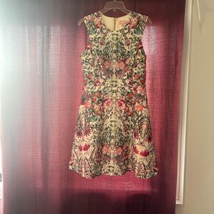 Ted Baker Floral Sleeveless Dress - Multicolor